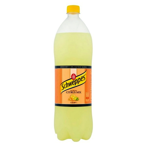 Schweppes газированный напиток цитрус 0.85 л.